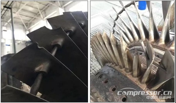 案例:某廠合成氣壓縮機(jī)組汽輪機(jī)斷葉片分析