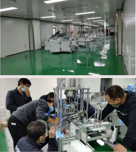 空壓機(jī)行業(yè)抗疫前線:陜鼓負(fù)責(zé)的口罩廠建設(shè)工程圓滿竣工