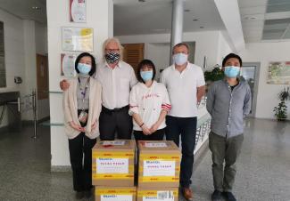 壓縮機行業(yè)快訊:陜鼓捐贈的口罩抵達(dá)捷克EKOL公司