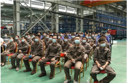 紅五環(huán)壓縮機資訊:衢州市第21期電視問政《請人民閱卷》在紅五環(huán)重工車間成功錄制