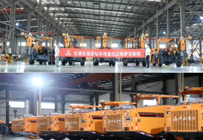 壓縮機海外動態(tài):開山重工全液壓掘進鉆車批量出口哈薩克斯坦